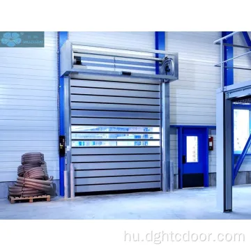 Ipari alumínium gyors spirális tekercs ajtó